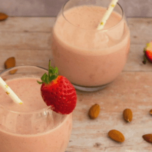 129 The Strawberry Almond Smoothie