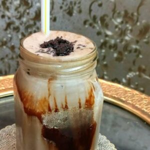 145 Almond And Choco-Brownie Shake