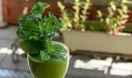 168 Pear And Kale Glass