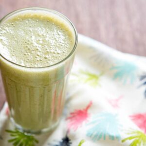 63 Vegetable And Green Tea Smoothie