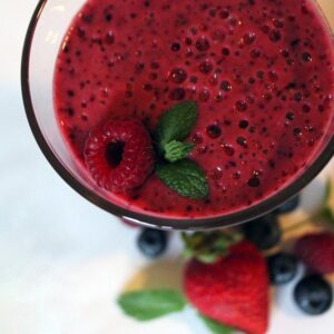 8 Raspberry Minty Delight