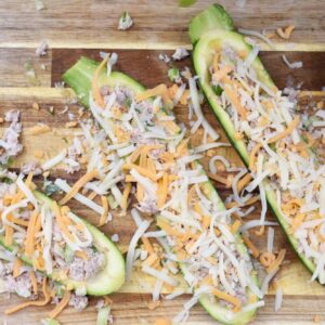 17 ZUCCHINI TUNA MELTS