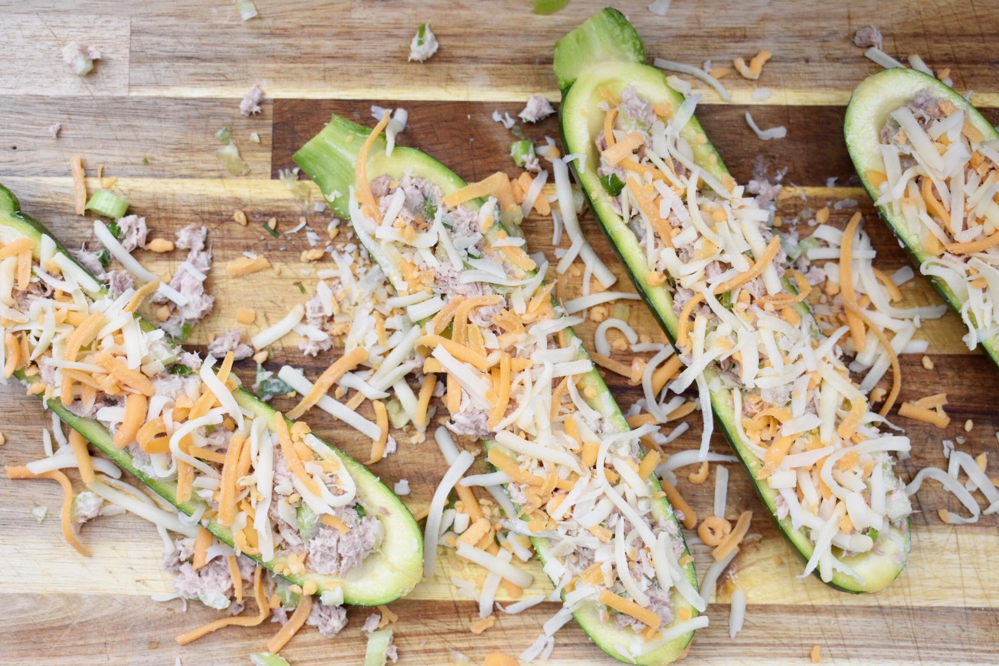 17 ZUCCHINI TUNA MELTS