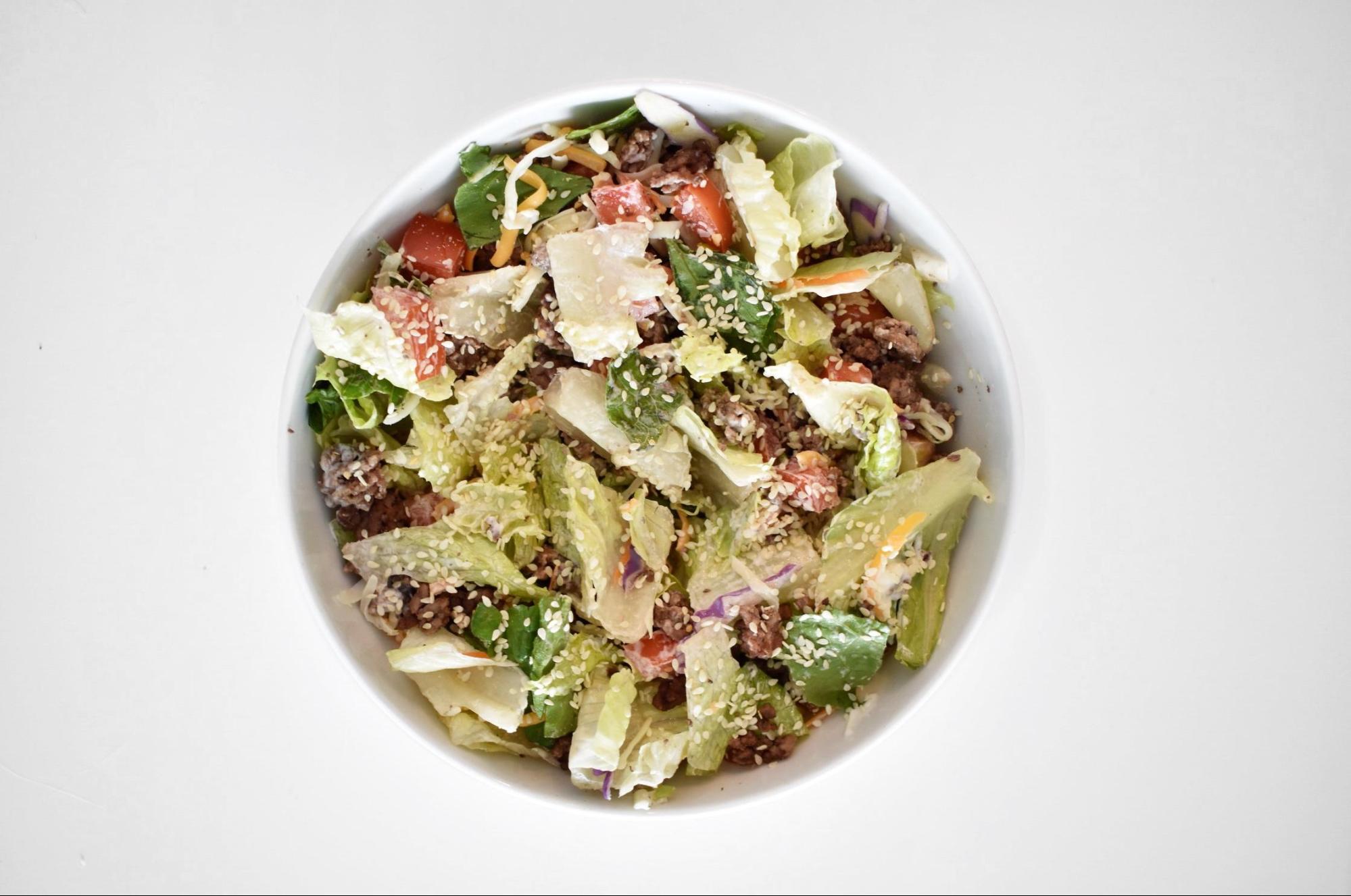 18 CHEESEBURGER SALAD