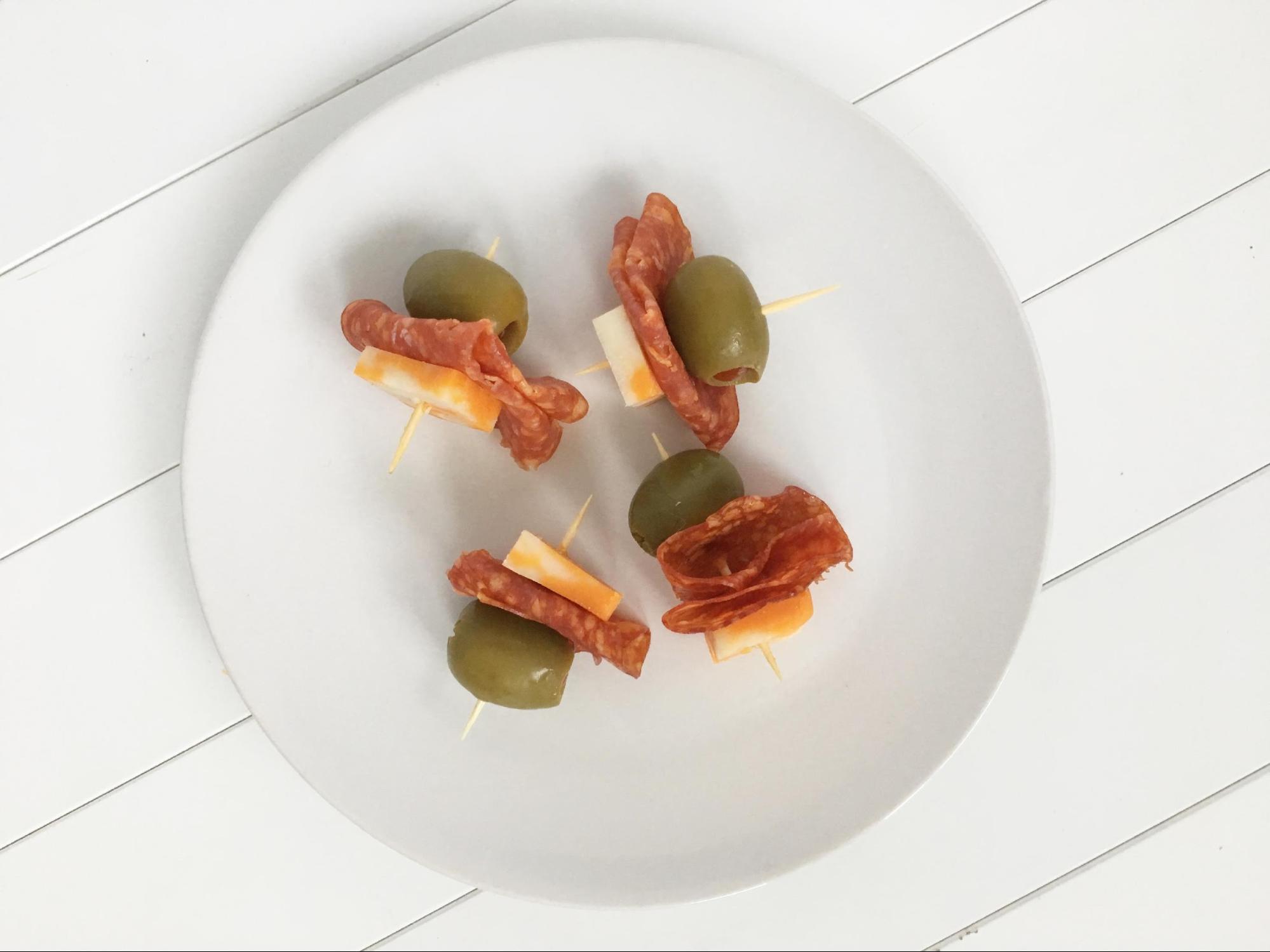 37 ANTIPASTO SKEWERS