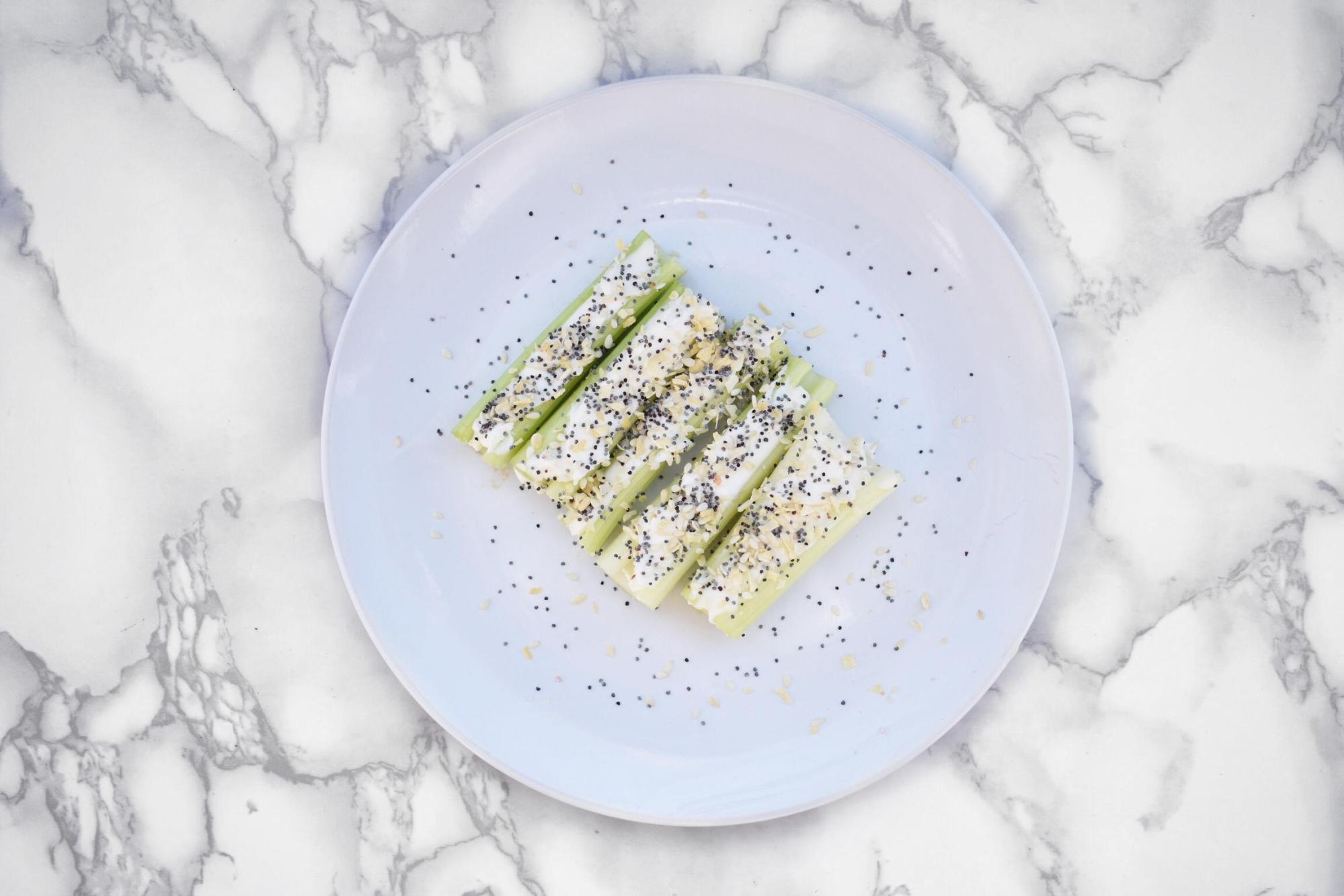 39 EVERYTHING BAGEL CELERY
